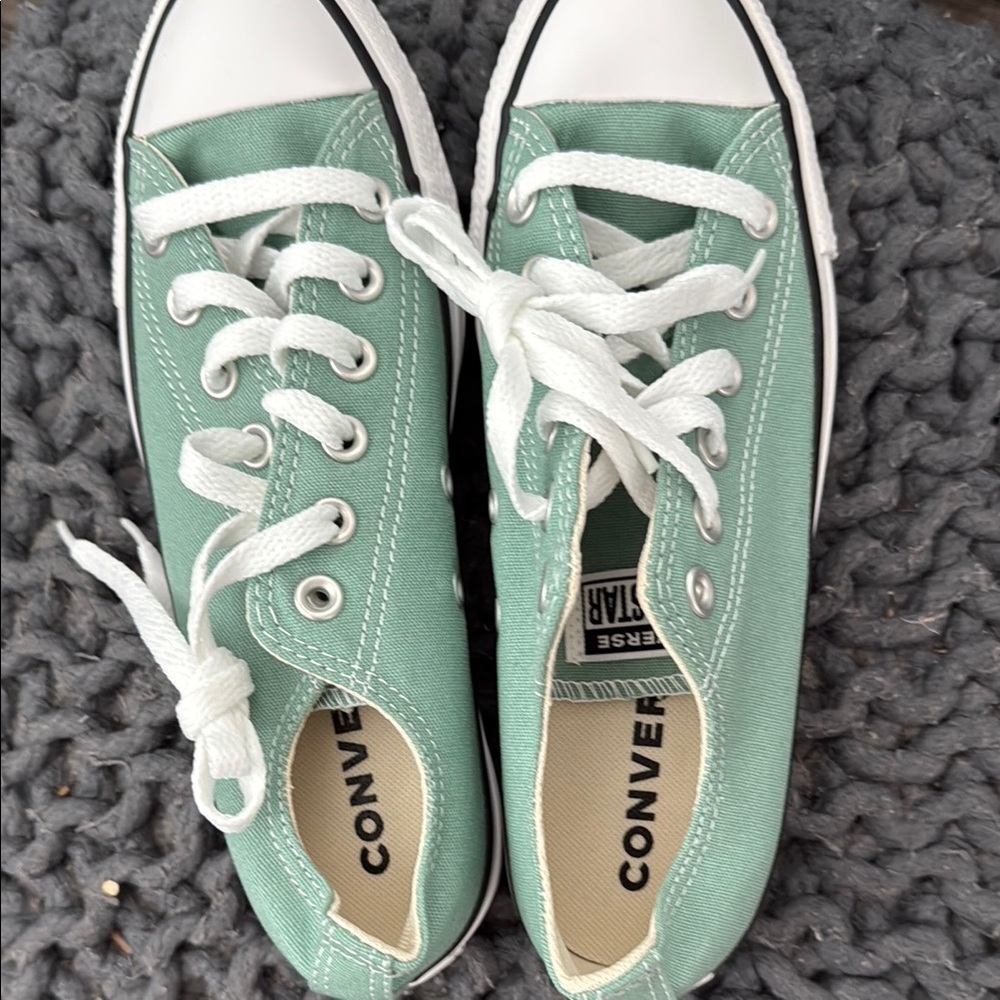 Converse Mint Green Sneakers